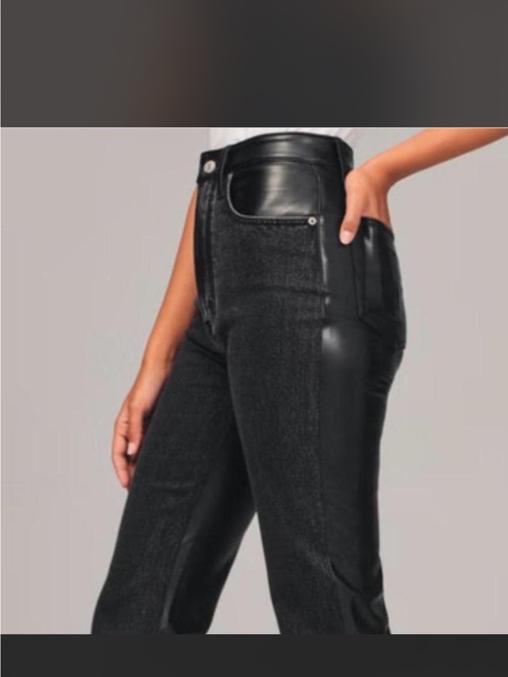 Abercrombie High-Rise Black Women’s Jeans